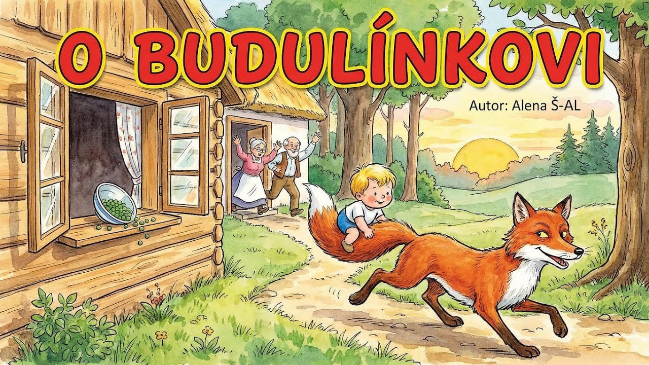 🦊 🎧O Budulínkovi🎧 – Klasická pohádka o lišce a hrášku | Alena Šprynar a AL