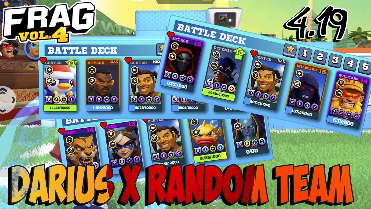 FRAG Pro Shooter - Darius X Random Team🔥4.19 Gameplay Walkthrough🔥(iOS,Android)