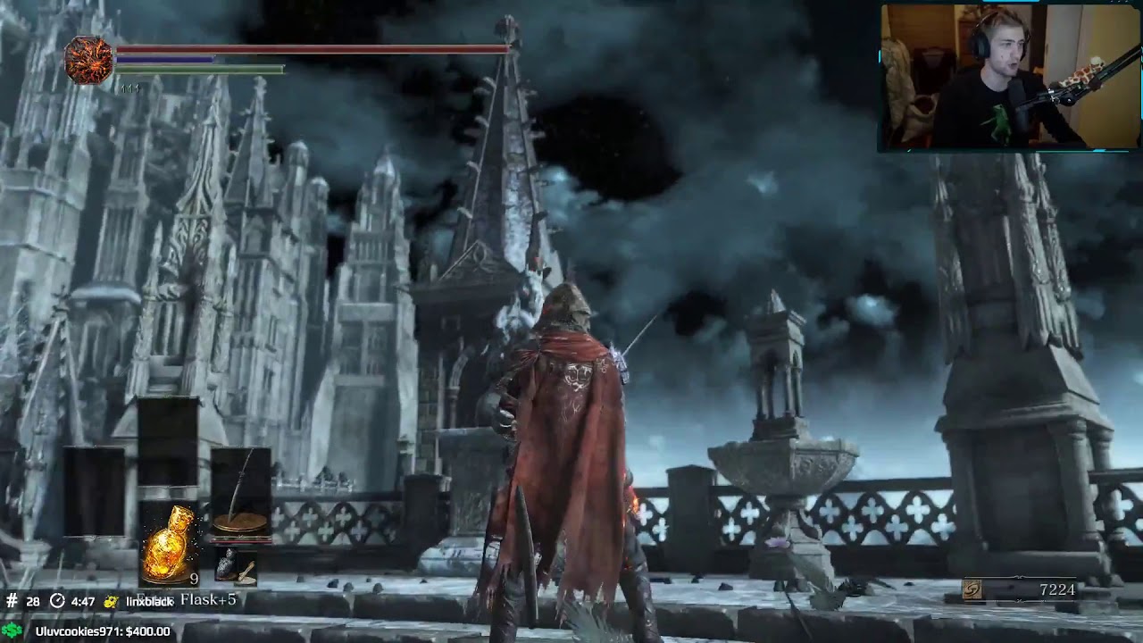 Sodapoppin plays Dark Souls 3 (#5)