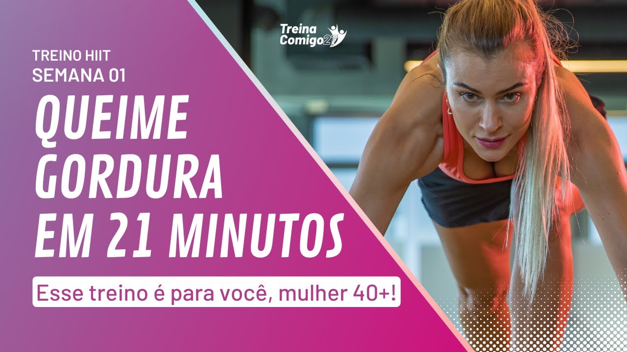 Treino HIIT para Perder Barriga e Emagrecer Rápido | Mulher 40+ | Semana 1