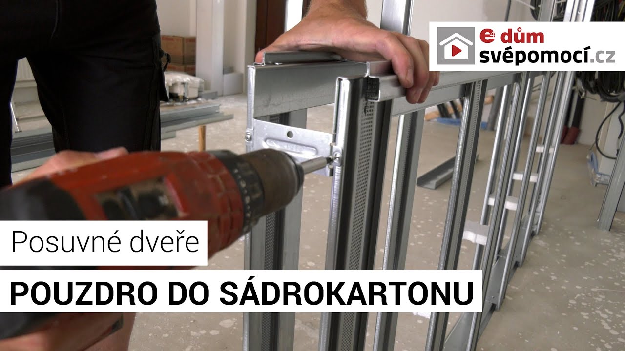 061# Pouzdro pro posuvné dveře do SDK příčky
