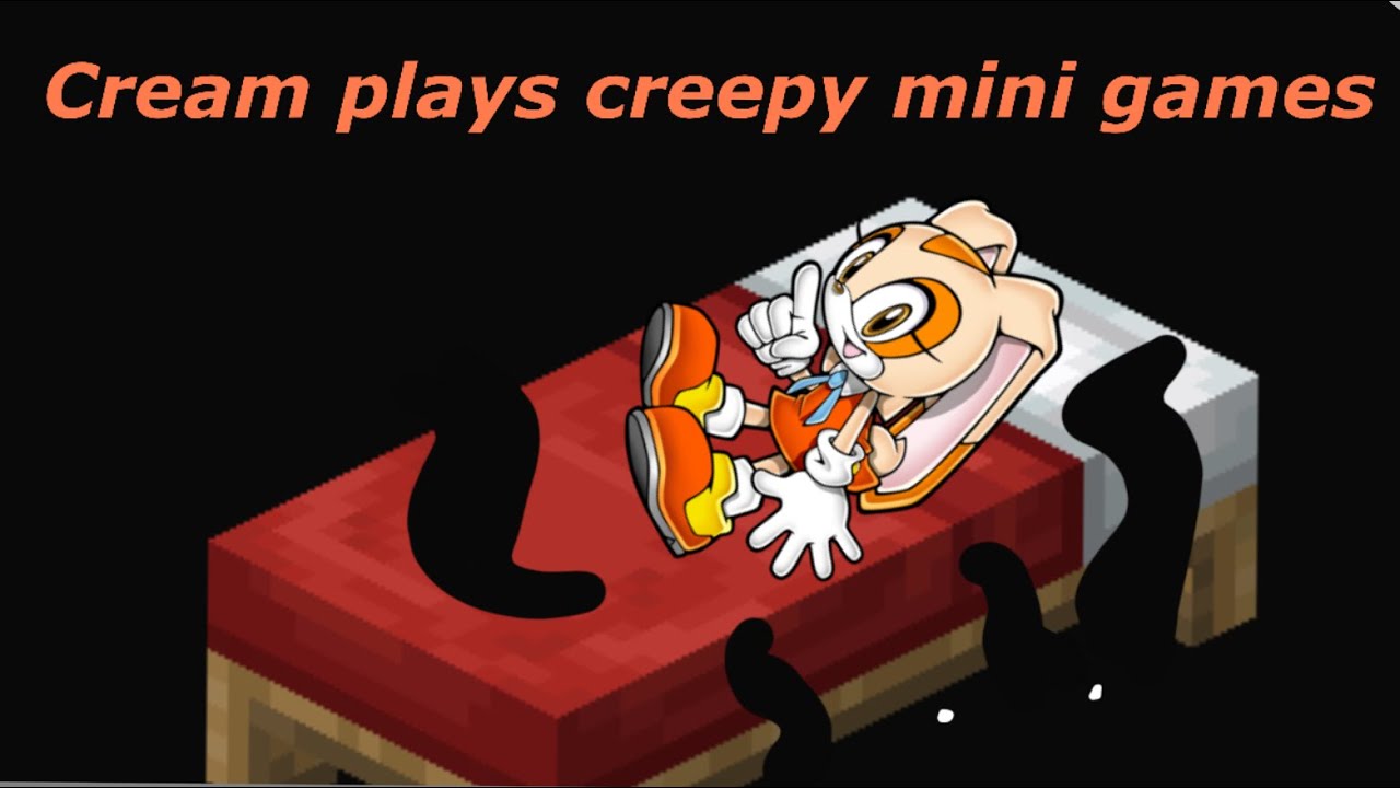 THIS MINI GAME IS CRAZY!! (Cream plays creepy mini games)