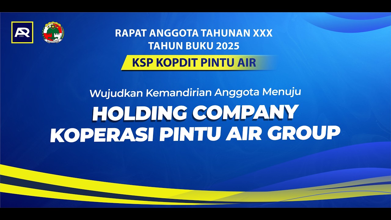 RAPAT ANGGOTA TAHUNAN XXX TAHUN BUKU 2025 KSP KOPDIT PINTU AIR