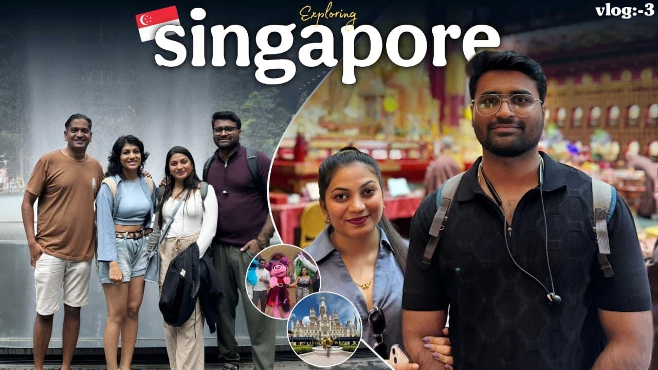 Magical Night at Gardens by the Bay 🌆🌿| Singapore Travel Vlog