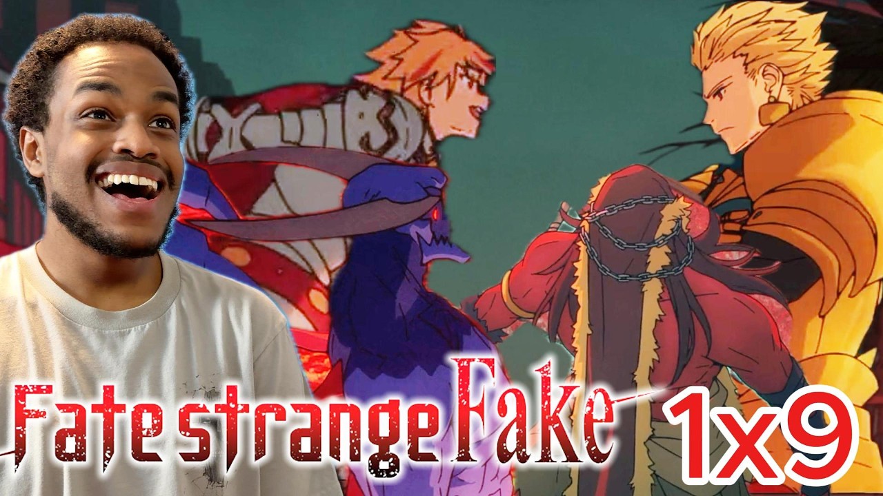 RICHARD VS GILGAMESH & ALCIDES VS JACK THE RIPPER!!! | Fate Strange Fake EPISODE 9 REACTION & REVIEW