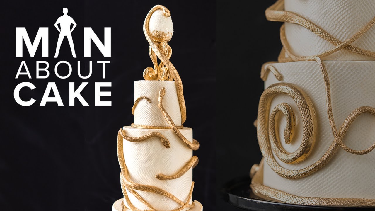 SNAKES on a Wedding Cake (James' Phobia!) | Man About Cake Wedding Season with Joshua John Russell