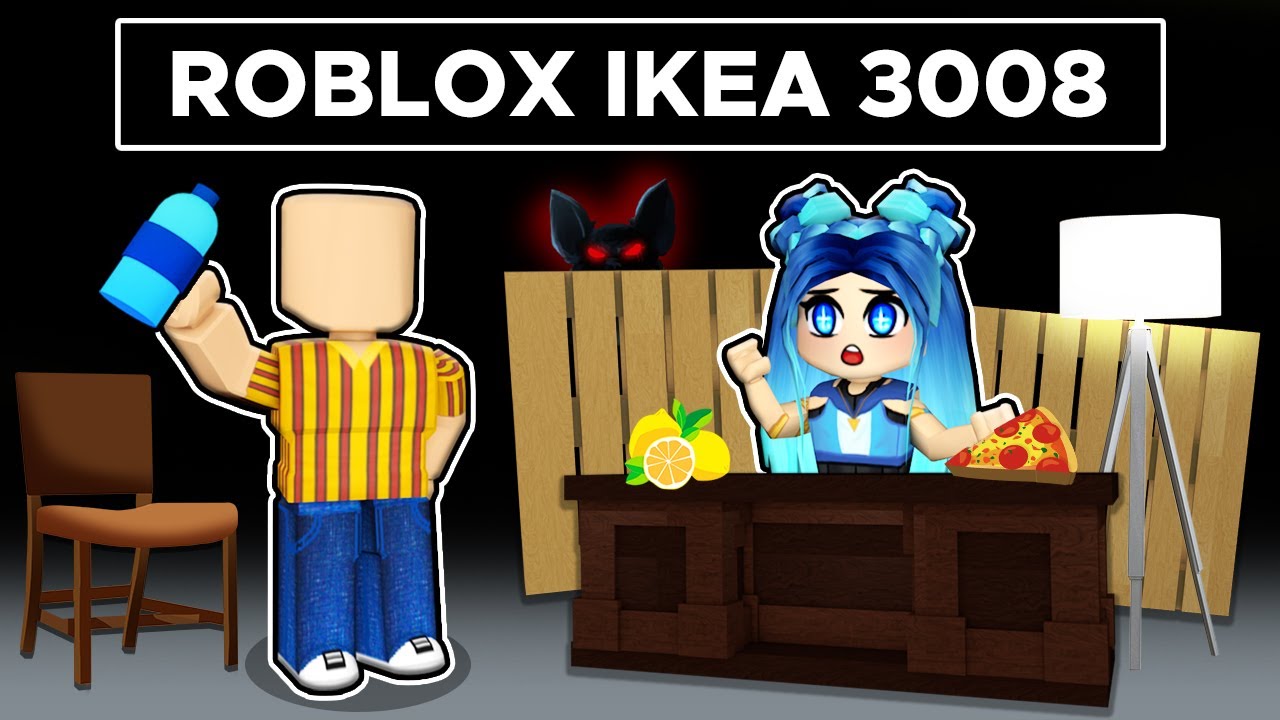 Я ЗАКРЫТ в Roblox Ikea SCP 3008!