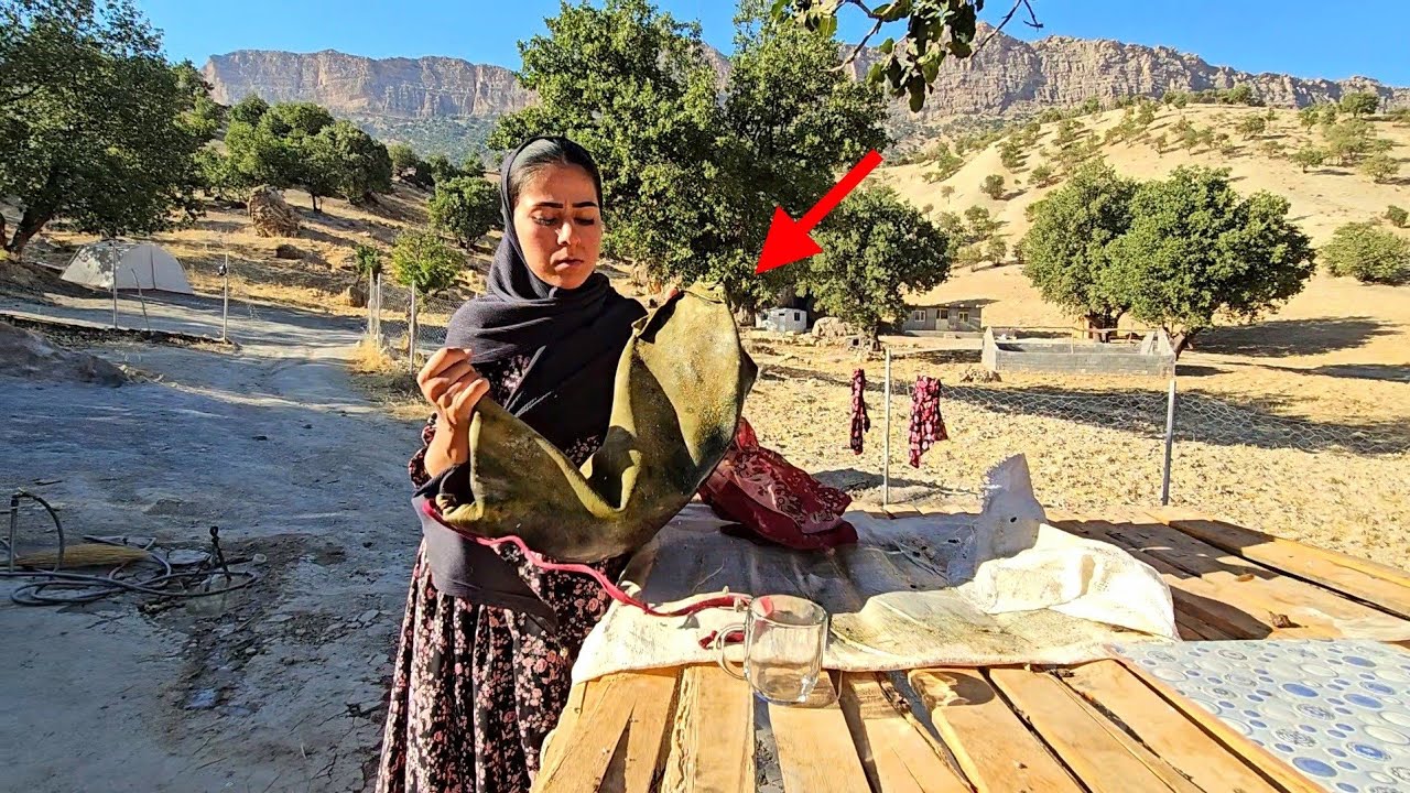 Ruqaya's New Life Alone in the Nomadic Camp😱