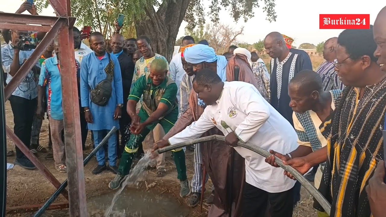 Burkina Faso : De l’eau et de l’espoir à Kabinou pour la future école de paix