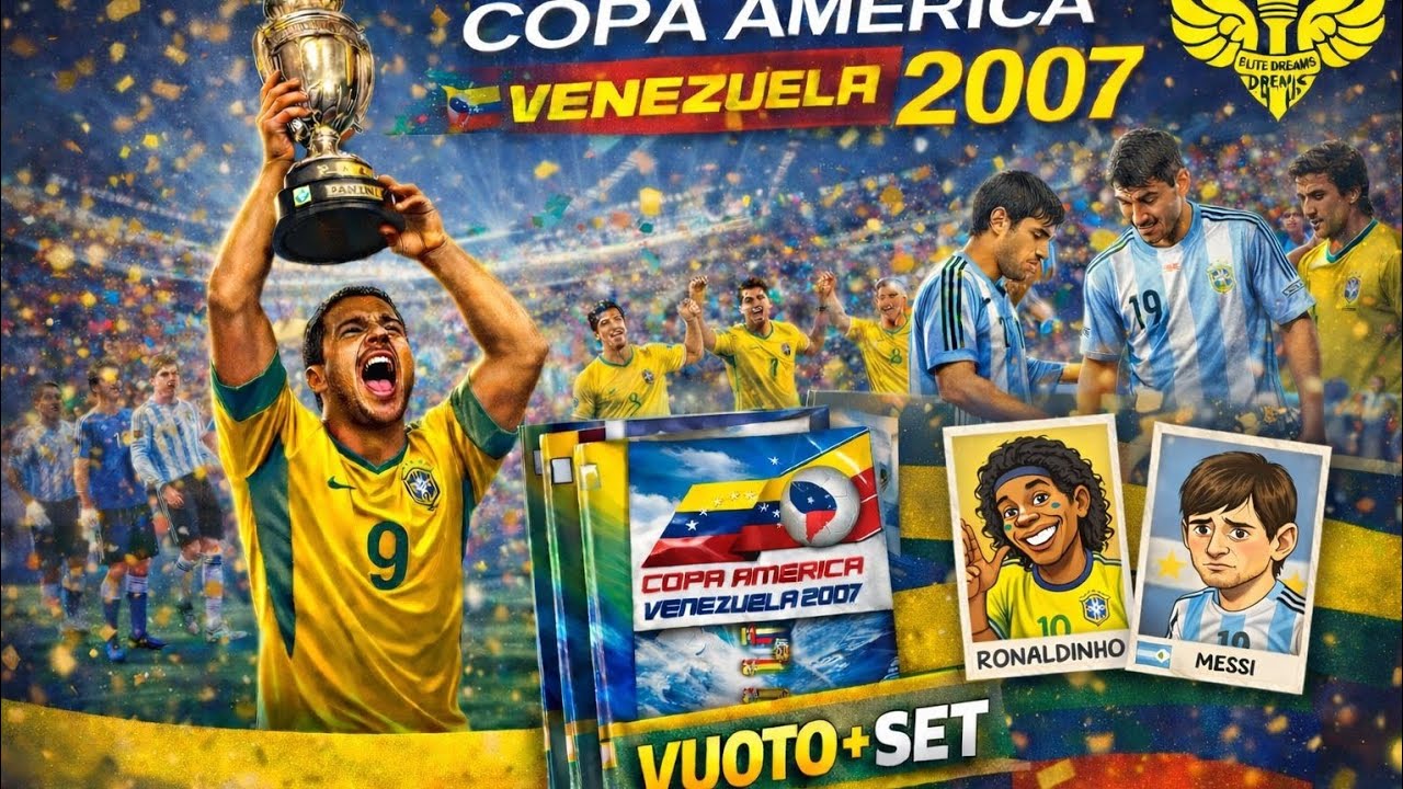 PANINI COPA AMERICA VENEZUELA 2007