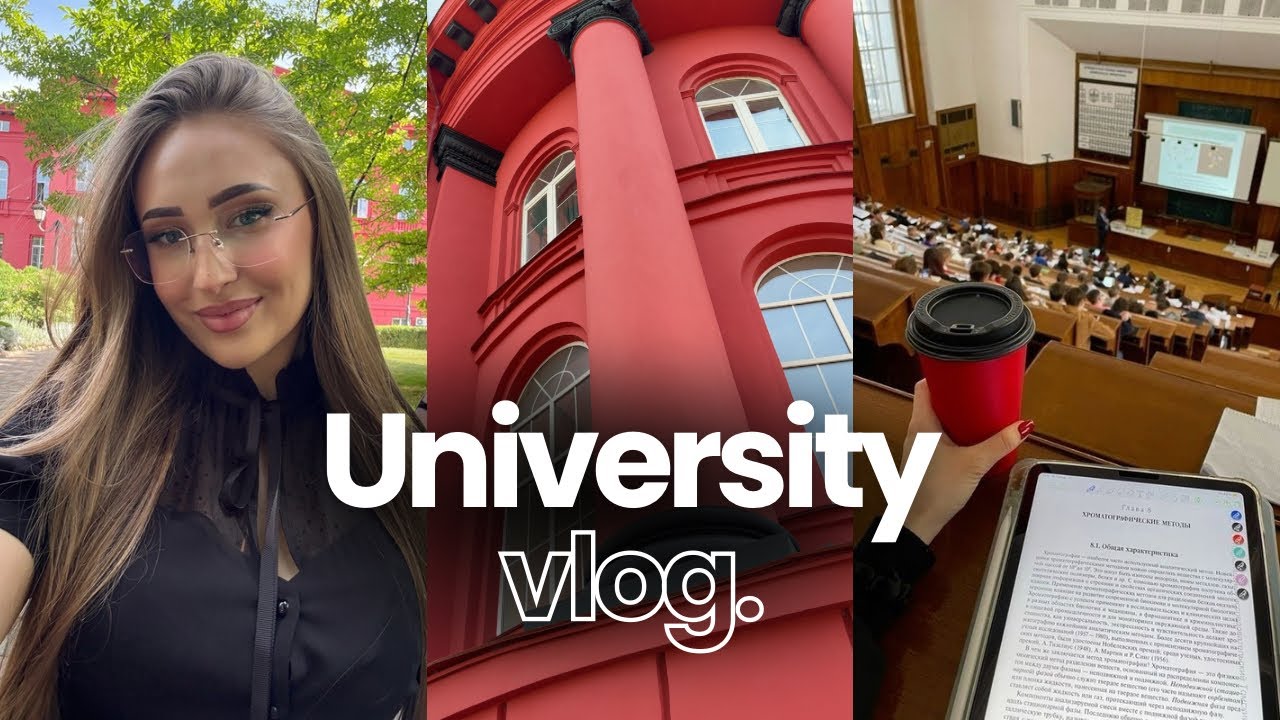 VLOG // 2 магістратури в КНУ, життя студентки, як не зламатися після невдач - мій досвід