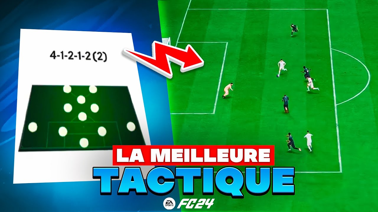TUTO EAFC 24 - LA MEILLEURE TACTIQUE PERSO ??? 4-2-3-1(2)