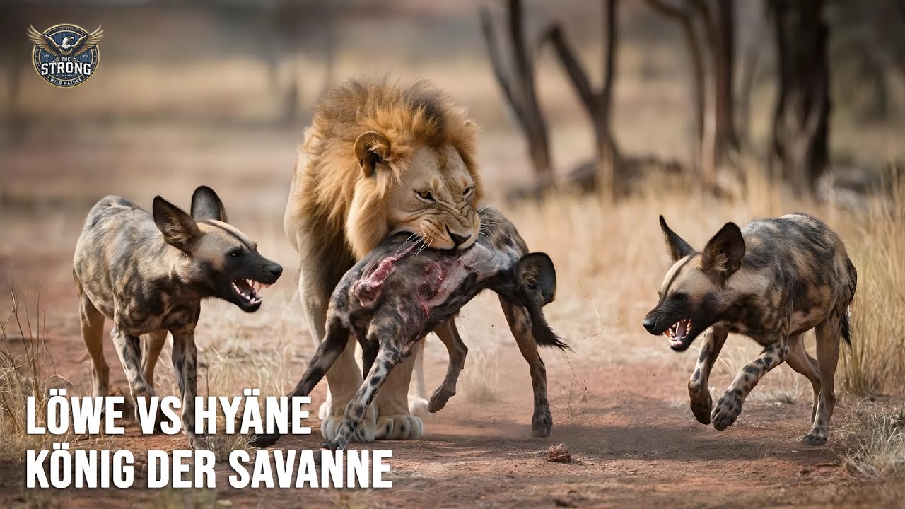 L&ouml;wen vs. Hy&auml;nen | Der Kampf der Raubtiere in der Savanne - Tierdokumentation