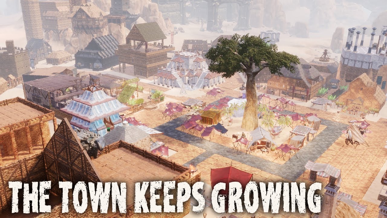 I missed a week and they built how much? | Conan Community Server