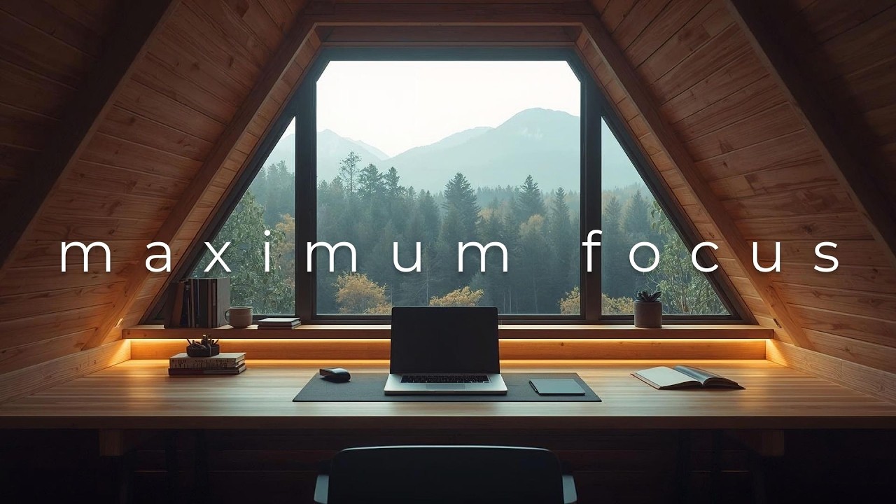 Deep Focus Music for Work and Study – Maximum Concentration Soundscape