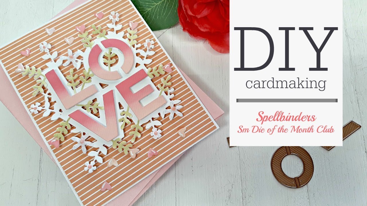 Spellbinders | Small Die of the Month Club Kit | Jan 2020 | Bold Love