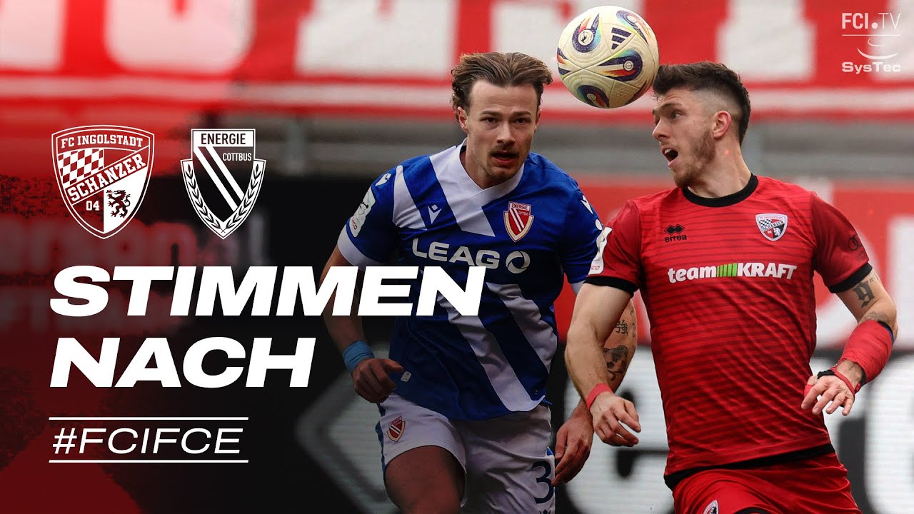 Die Stimmen nach FC Ingolstadt 04 vs. FC Energie Cottbus