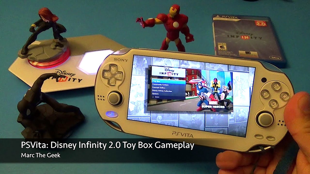 PSVita: Disney Infinity 2.0 - Toy Box Gameplay