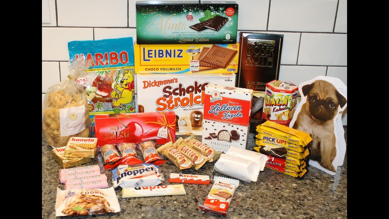 Box Opening of Chocolates & Candy From Germany