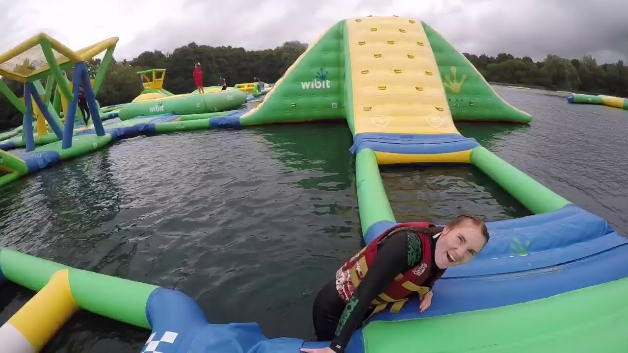 New forest Water Park September 2017 WIBIT AQUA PARK