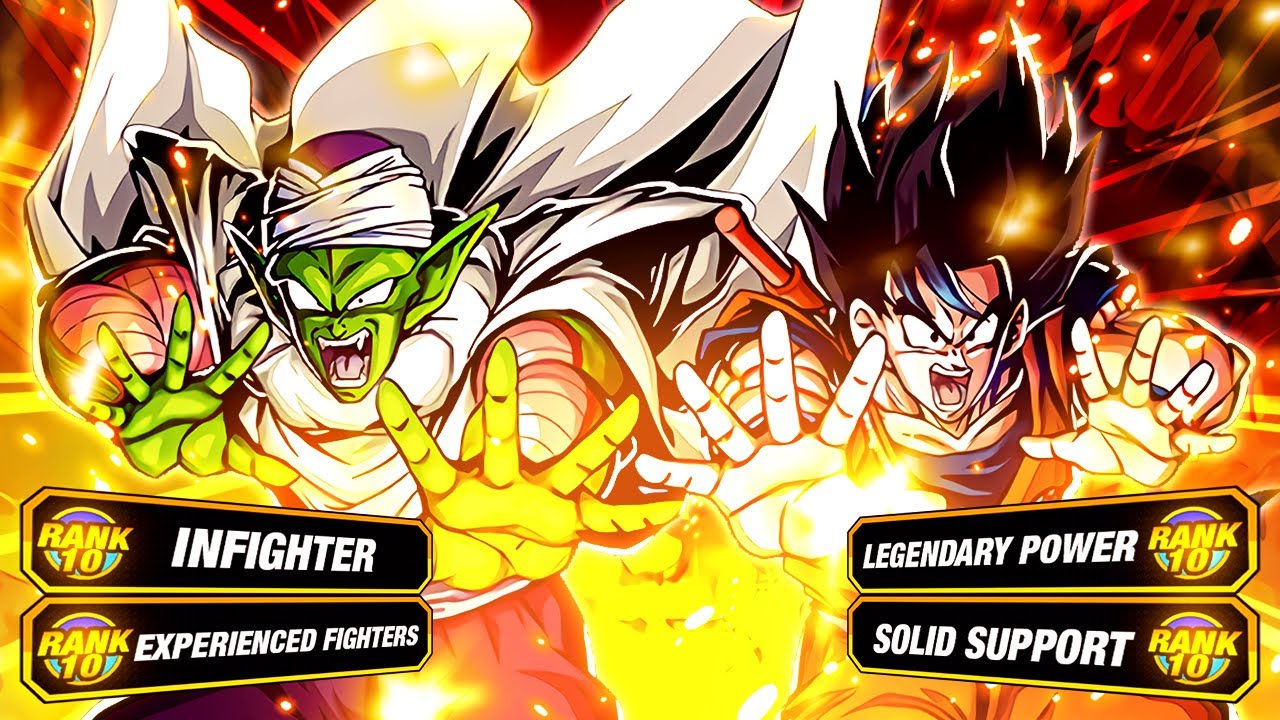 I AM SO IMPRESSED!!! LEVEL 10 LINKS 100% RAINBOW STAR LR GOKU & PICCOLO! (DBZ: Dokkan Battle)