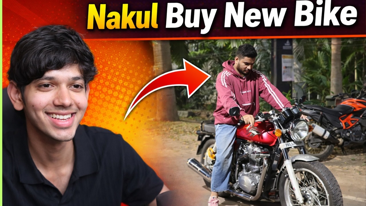 Nakul New Bike 😱🔥 gt650
