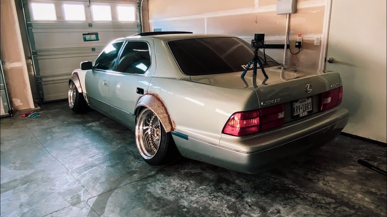 Ulterior Motives Front Flares install | LS400