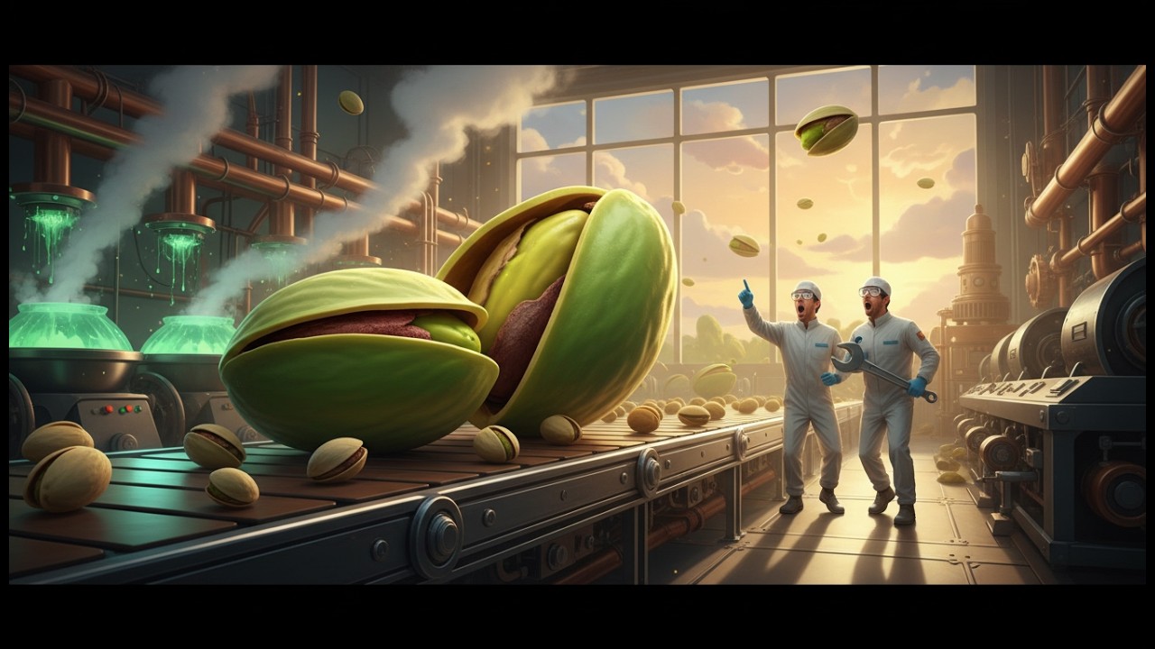 Cách Người Mỹ Sản Xuất Hàng Nghìn Tấn Hạt Dẻ Cười Mỗi Ngày (Toàn Bộ Quy Trinh)