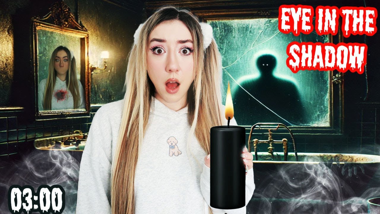 SPIELE nicht alleine The Eye in the Shadow Ritual Challenge vor einem SPIEGEL zu Haus 3 Uhr Nachts