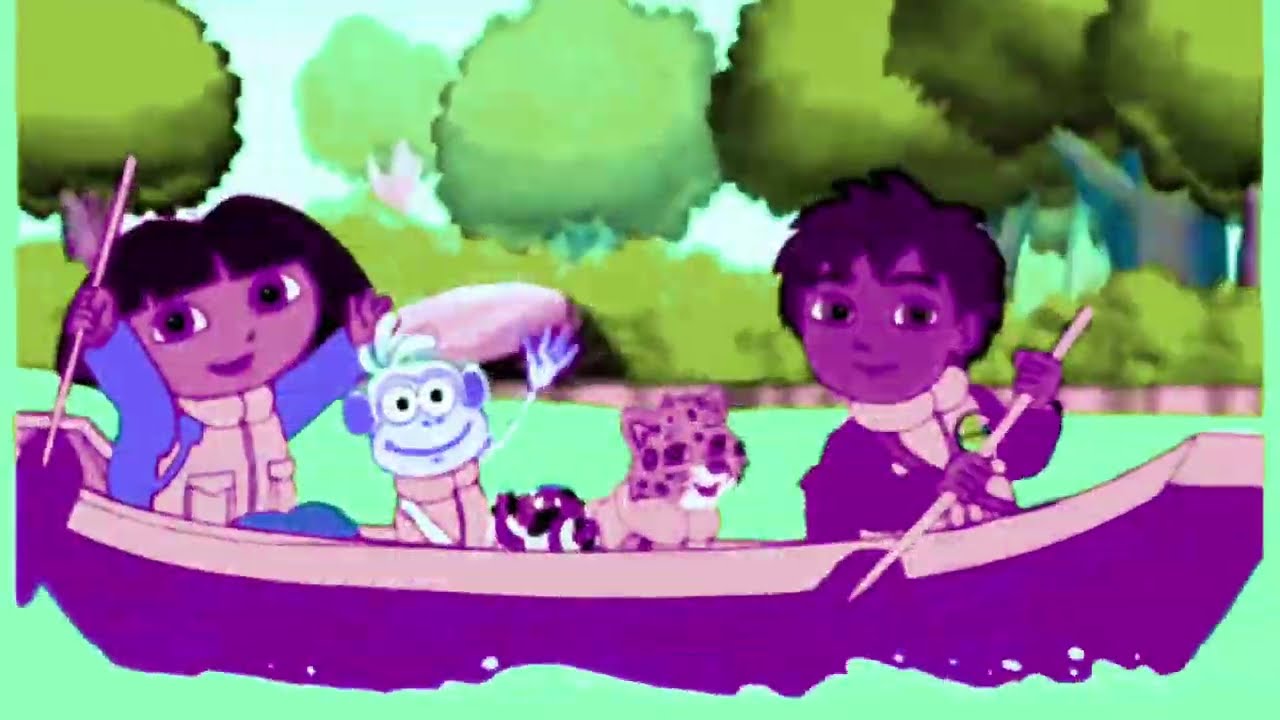 Paddle ! Paddle ! Paddle !  / @DoraOfficial / Sponsored By Gamavision Csupo Effects
