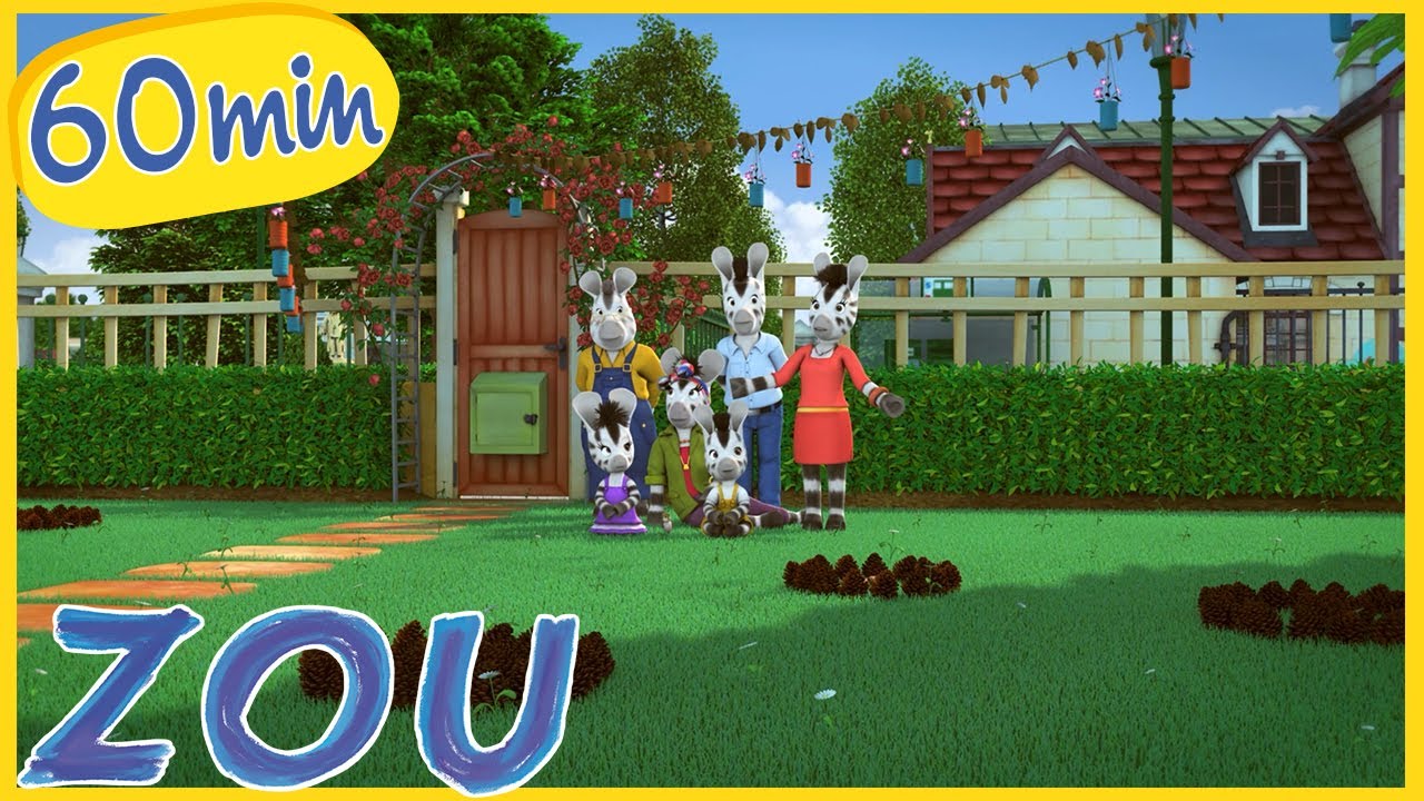 ZOU NIEUWE COMPILATIE 🦓 Zou versiert de tuin 🏡 Tekenfilm in het Nederlands