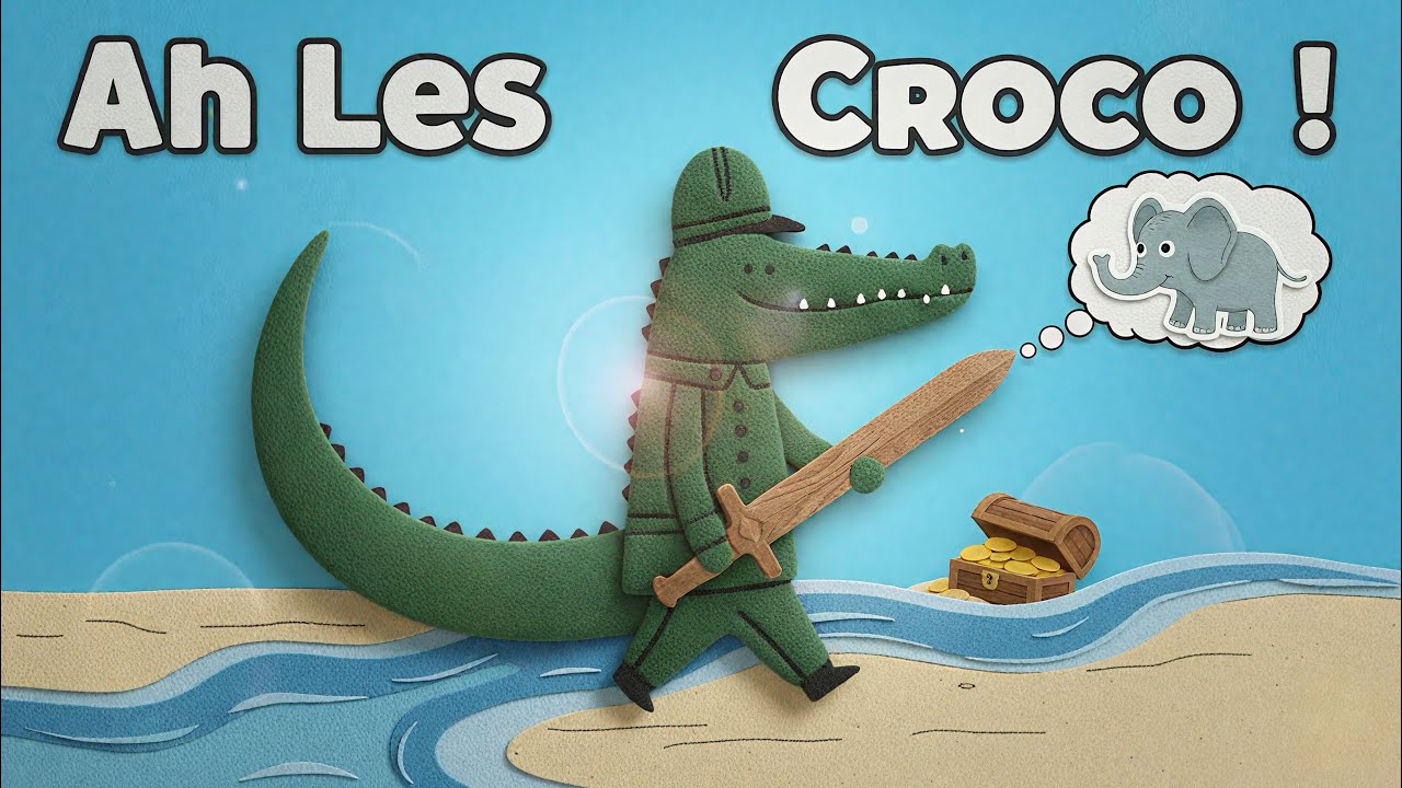 Ah Les Crocodiles — Comptine pour enfants 