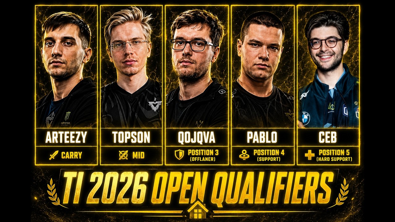 TOPSON | TI 2026 OPEN QUALIFIERS  Vs L1GA TEAM (BO3) GAME 2 🔥