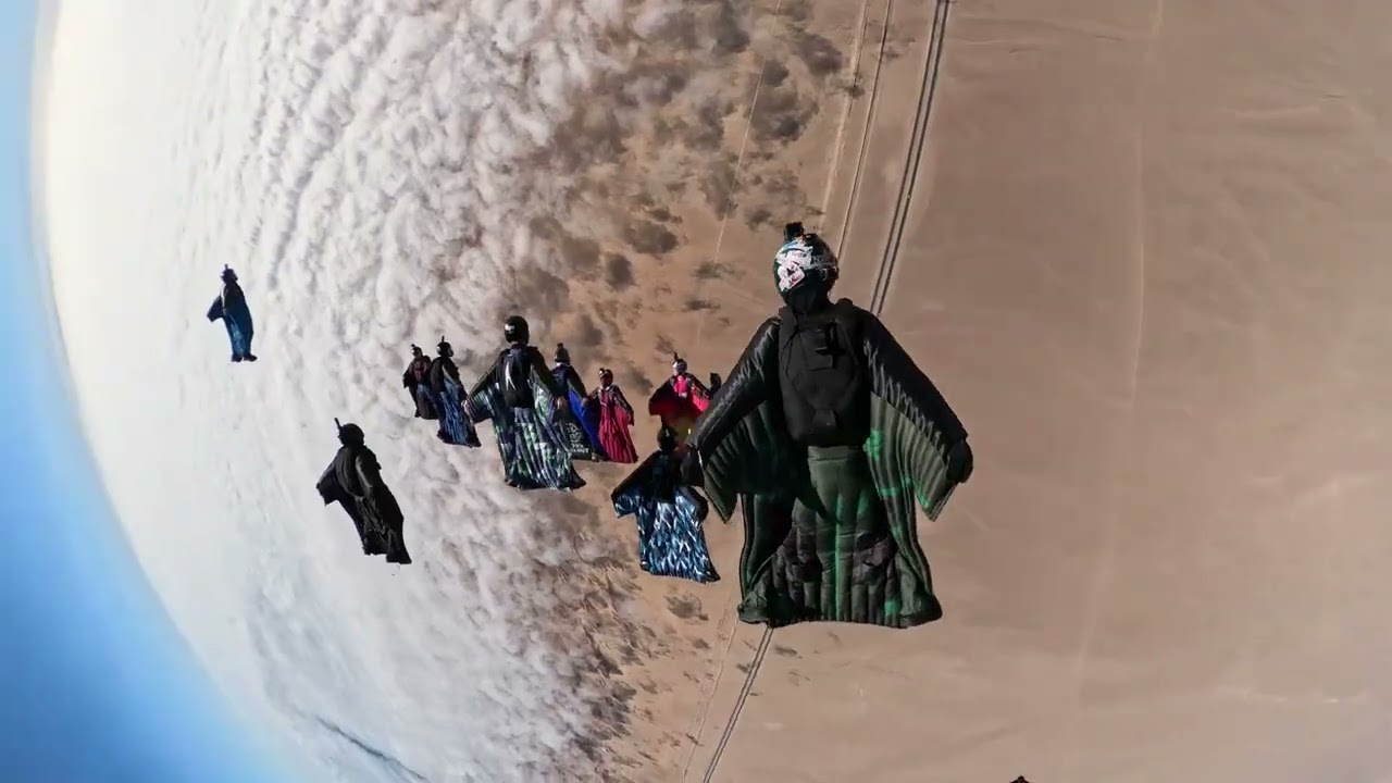 I just finished watching Flying Life 3 and I like it#Flying Life 3#Wingsuit flight#Namibia