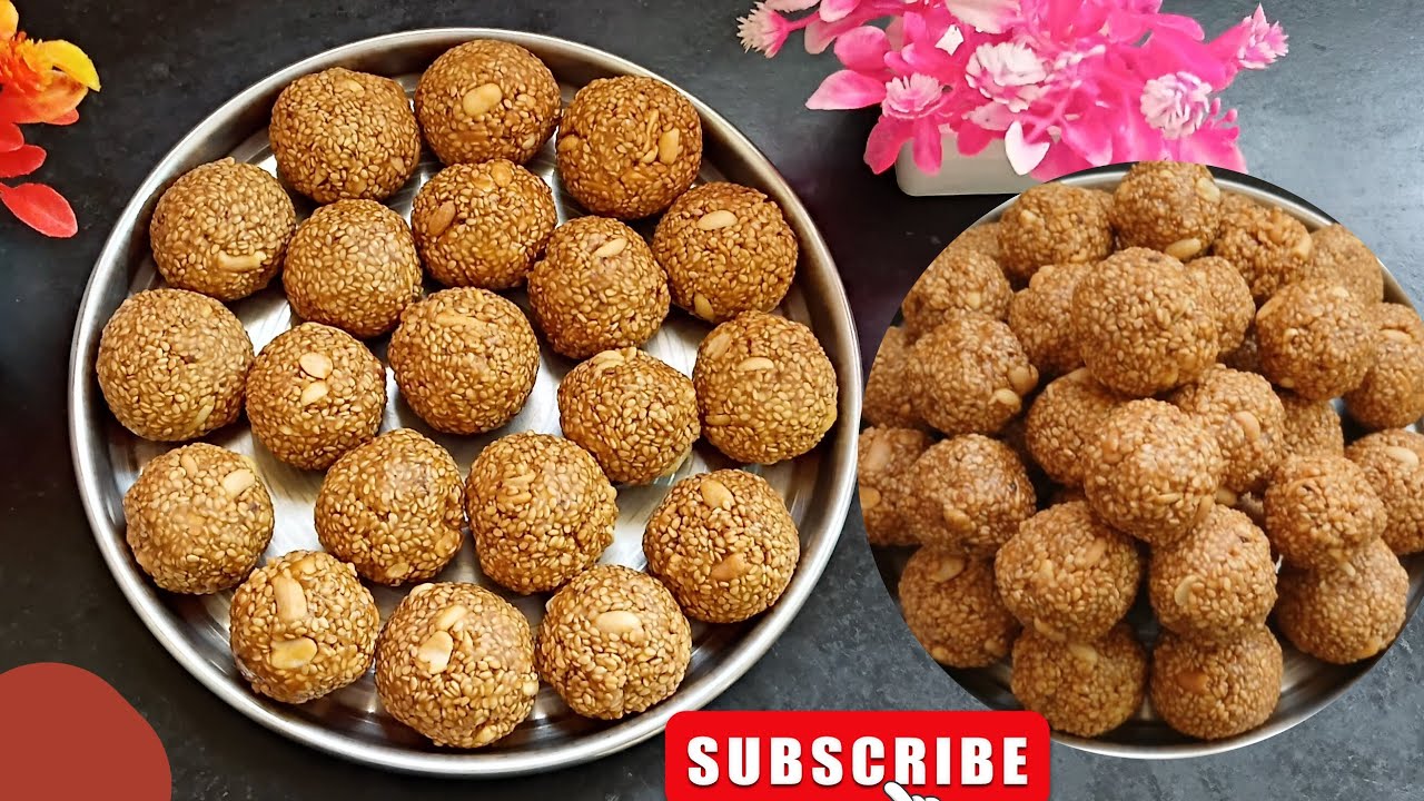 मकरसंक्रांति स्पेशल हैल्दी तिल गुड़ के लड्डु इस तरह सेआप घर पर बनाइये बहुत हीआसान रेसिपीSkumariRecipe