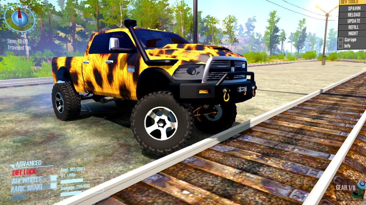 Mudrunner - Truck Driver Skills Gameplay