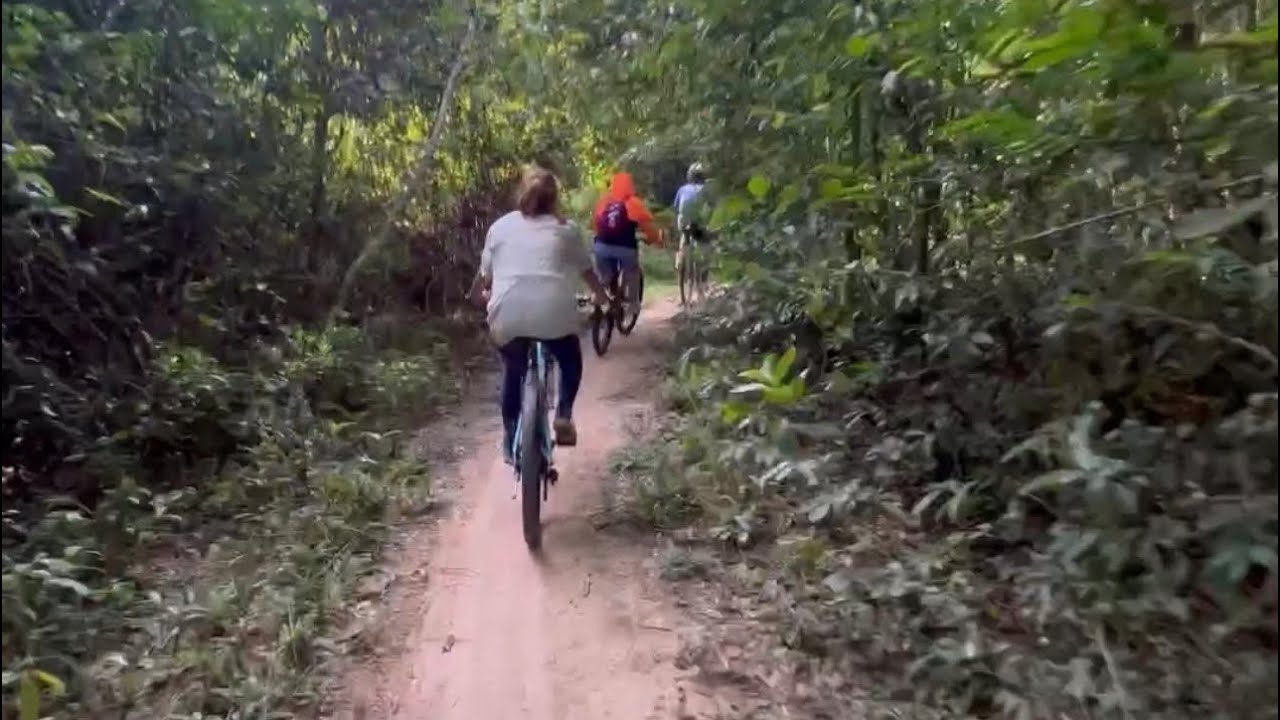#Rider #bikinglife enjoy cycling in Angkor forest at weekend