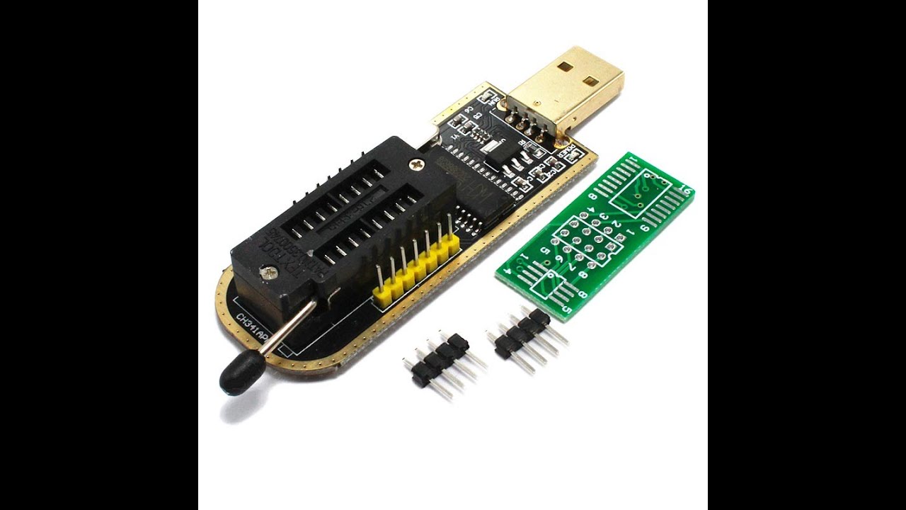 شرح فيديو لاصغر مبرمجة Ch341A_Ver_134  مع البرنامج الروسى ومعرب من طرفى