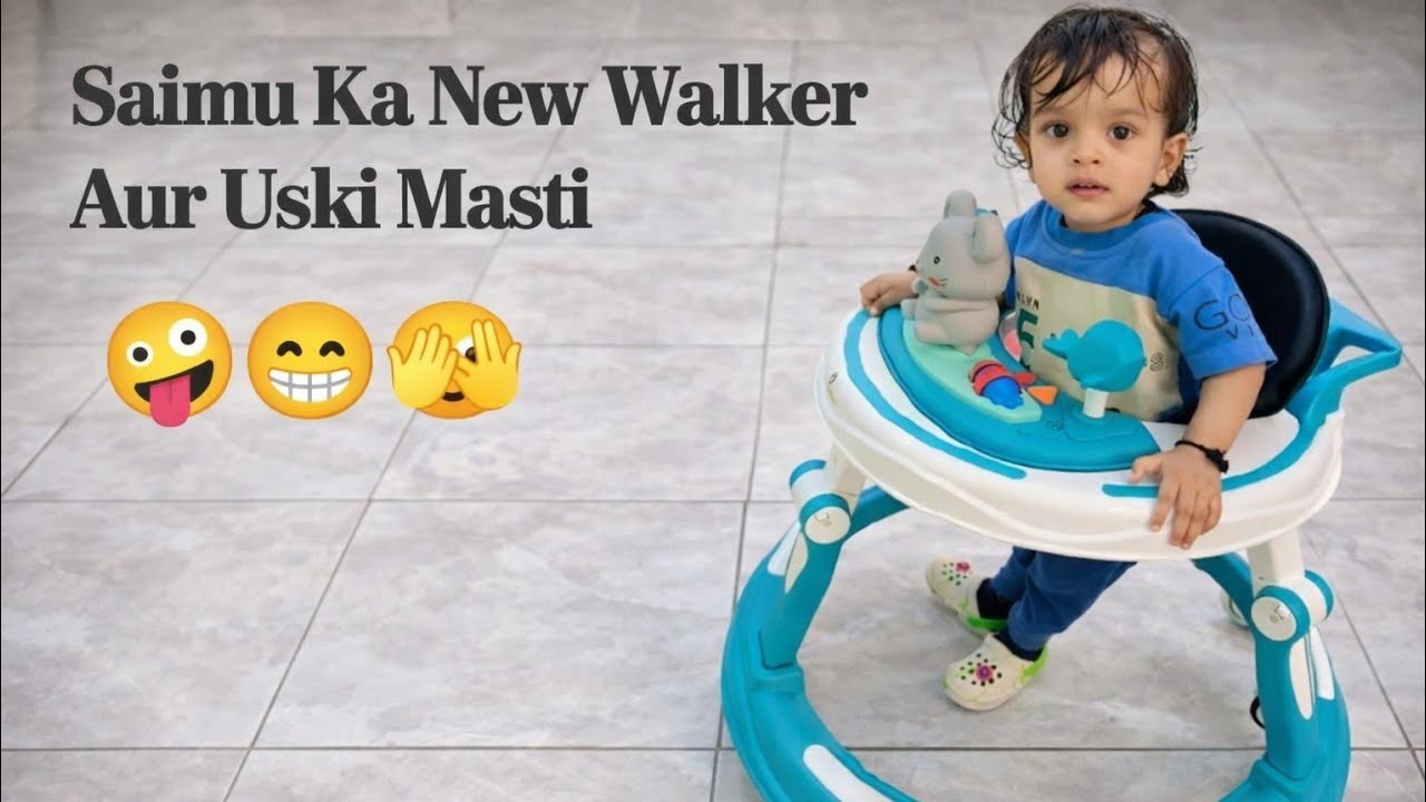 New Walker Le Aaye Saimu Ke Liye 🥰 Full Masti Vlog|#ytvlogs #publicreactin#trending 