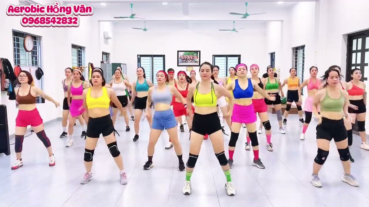 🔥GIẬT BỤNG //🎵LẤY CÂY KIM MAY ĐỒ-THÊ LƯƠNG// HỒNG VÂN AEROBIC🔥