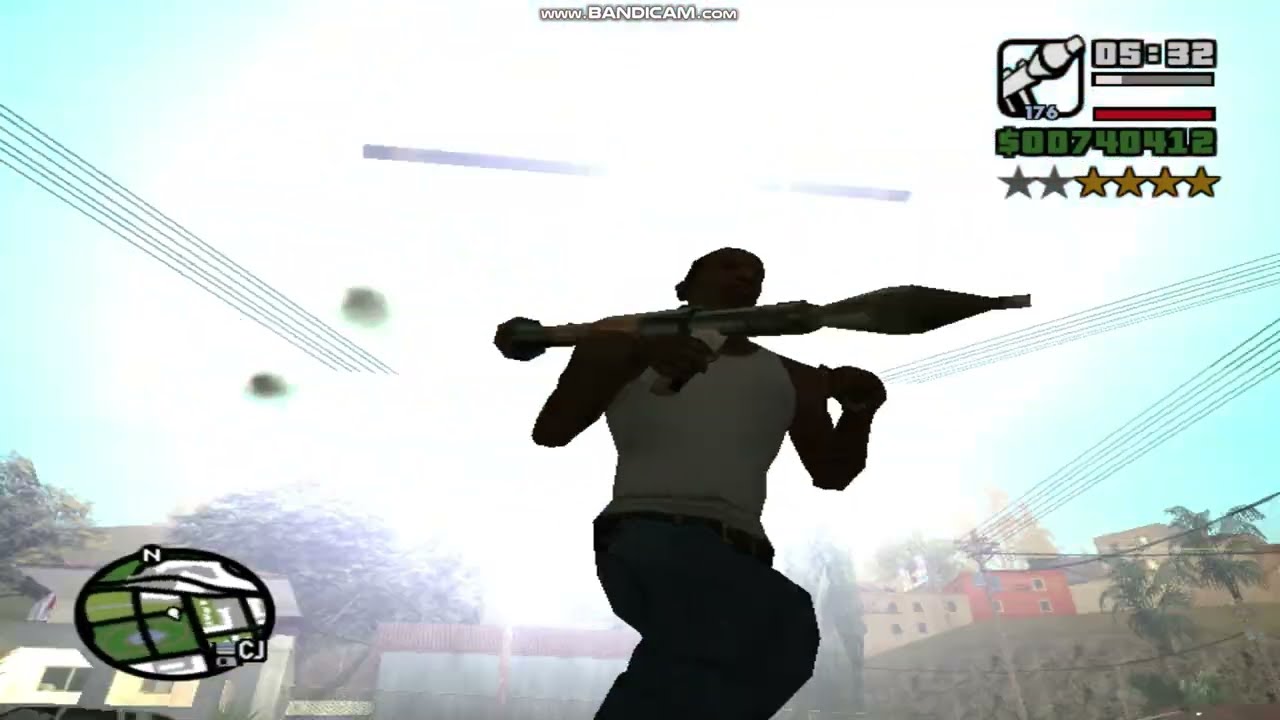 CJ Killing Police and Army in different ways in GTA San Andreas #killing #gta #boss #politics 