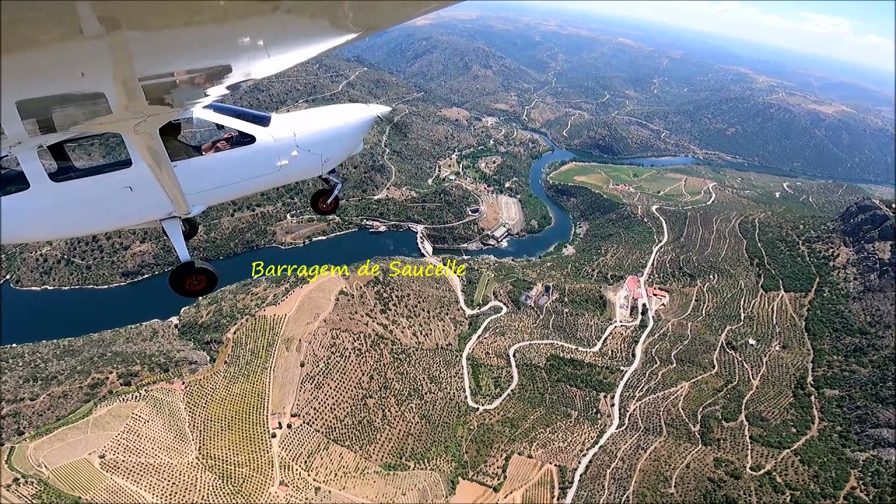 Douro Internacional- Voar da Praia da Congida at&eacute; Barca de Alva