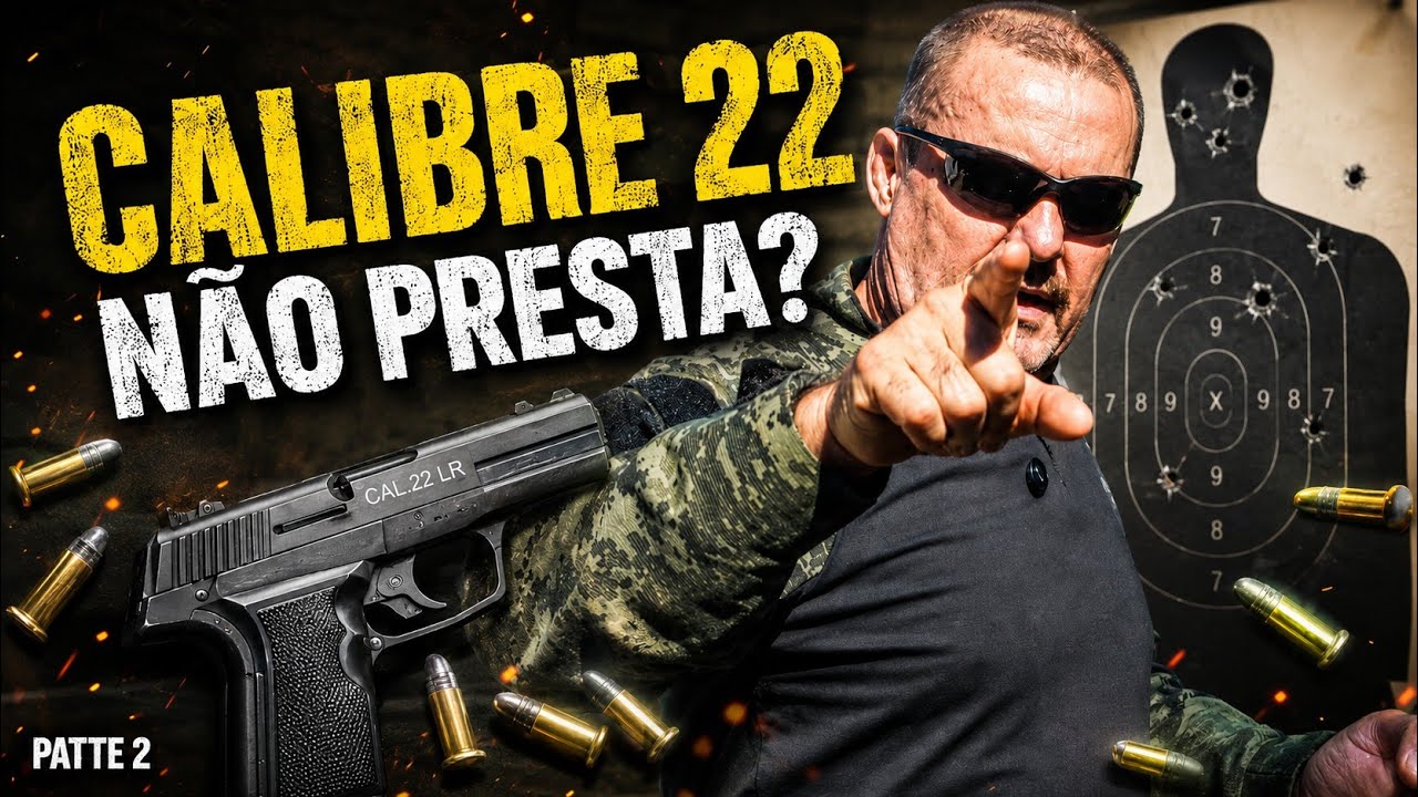 NÃO FALE MAL DO CALIBRE 22LR ANTES DE ASSISTIR ESSE VÍDEO! PARTE II