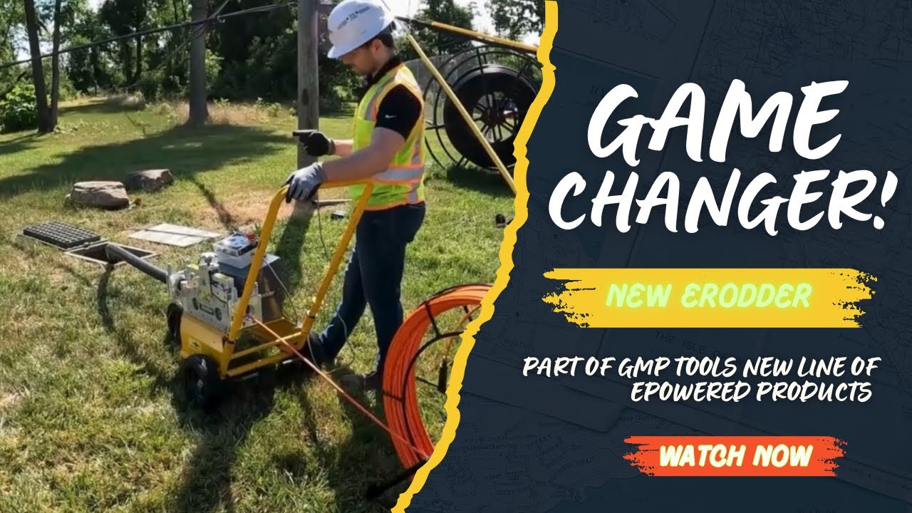 NEW See to Believe GAME CHANGER: ELECTRIC Duct Rodder! 14 SEC WILL CHANGE YOUR LIFE by GMP Tools