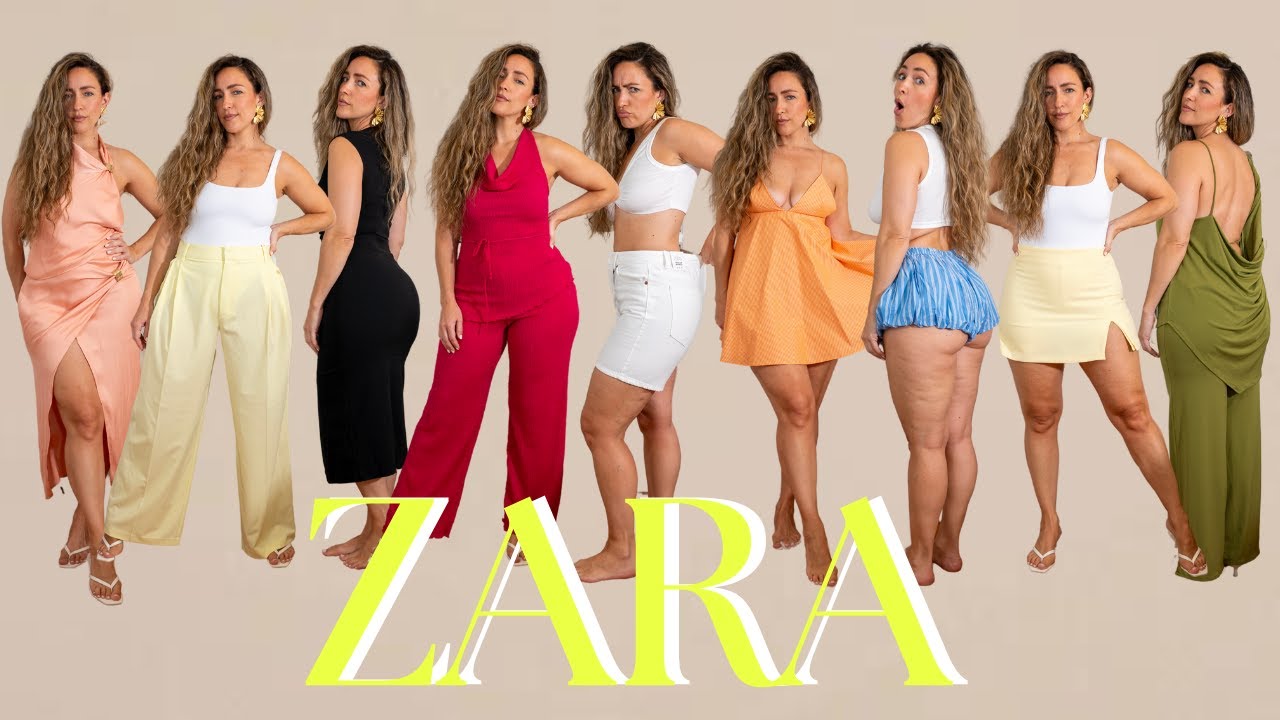 NEW IN Realistic@zara Spring/Summer '25 Try On Haul | Midsize Curvy US 8-10