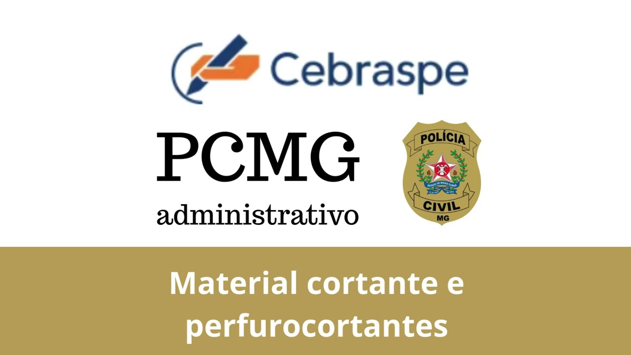 Material cortante e perfurocortantes