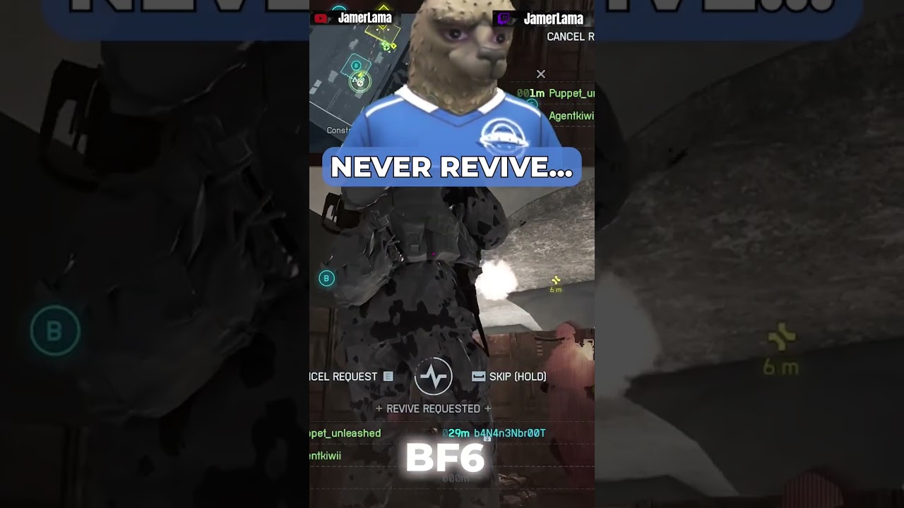 JamerLama gets baited in Battlefield 6🥲