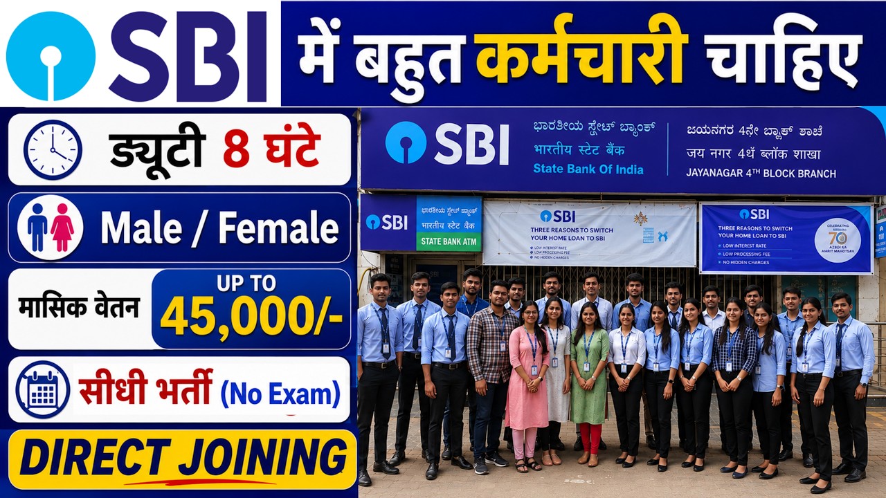 SBI Recruitment 2026 | SBI Job Vacancy 2026 | Bank Job Vacancy 2026 | Bank vacancy 2026