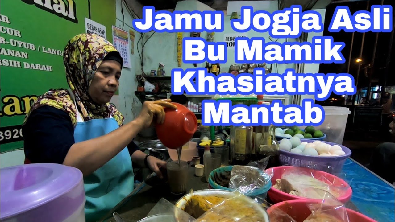 Jamu Tradisional Jogja Bu Mamik Joss Gandoss