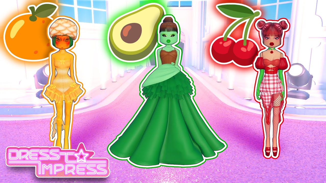 Dress to impress, aber wir sind NUR ESSEN!